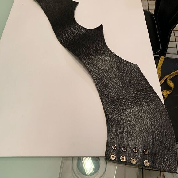 Snake Python skin belt beige/brown 2sets of snaps. - Picture 5 of 7